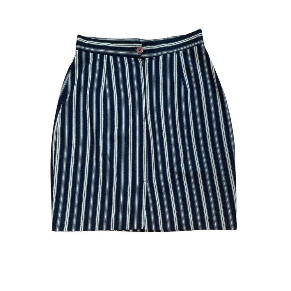 🤩 Made in Canada Rue St-Paul Vintage skirt with stripes pattern size 9